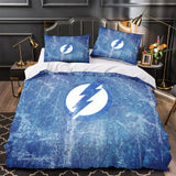 Tampa Bay Lightning Bedding Set Quilt Duvet Cover Without Filler