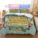 Animal Crossing Cosplay Bedding Set Quilt Duvet Cover Bed Sheets Sets - EBuycos