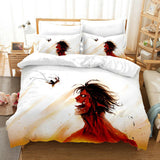 Anime Attack on Titan Bedding Set Duvet Covers Comforter Bed Sheets - EBuycos