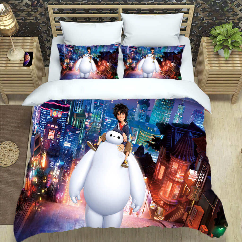Big Hero 6 Bedding Set Quilt Cover Without Filler