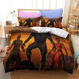 Black Panther Bedding Set Duvet Covers Bed Sets - EBuycos