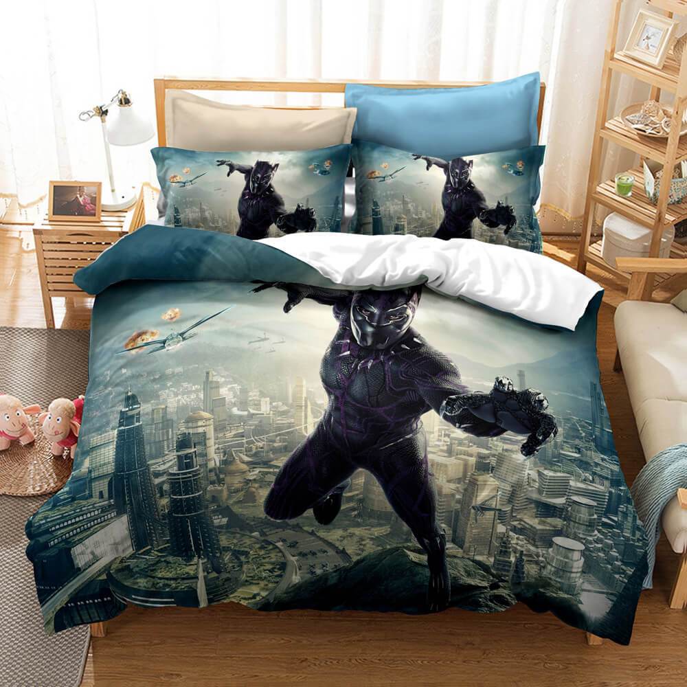 Black Panther Bedding Set Duvet Covers Bed Sets - EBuycos