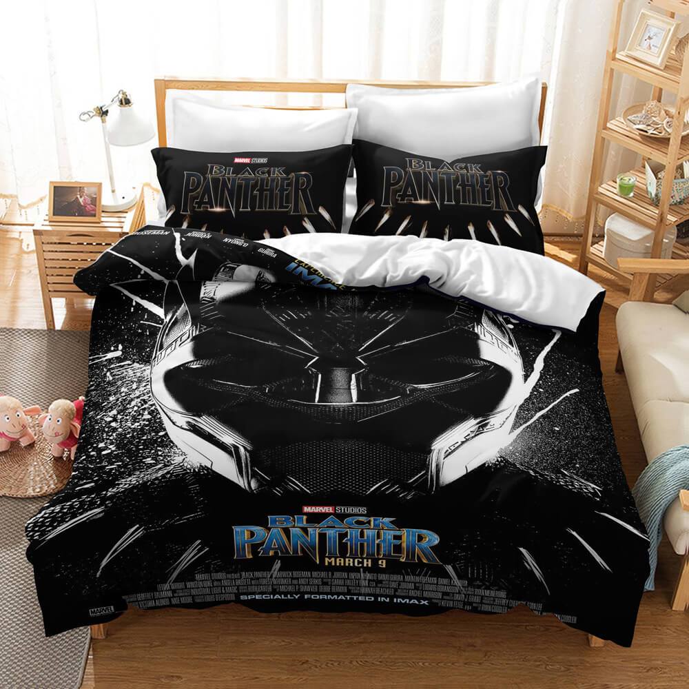 Black Panther Bedding Set Duvet Covers Bed Sets - EBuycos