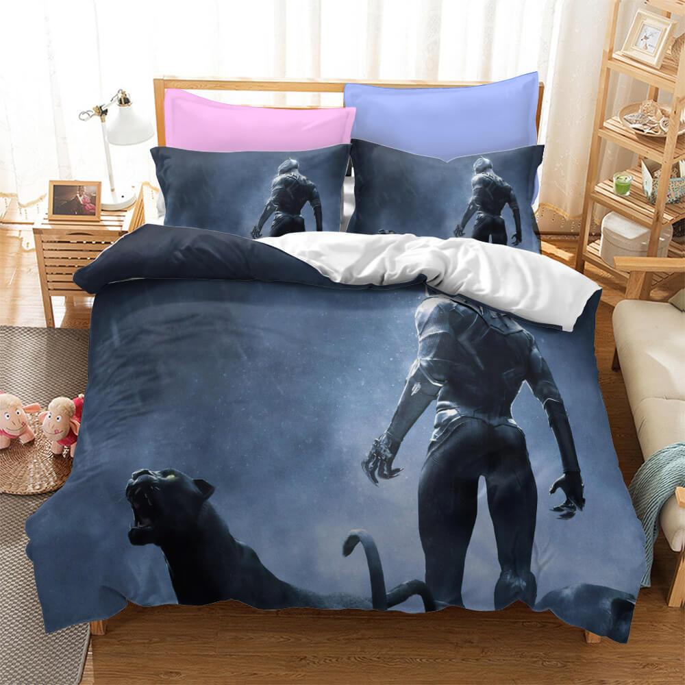 Black Panther Bedding Set Duvet Covers Bed Sets - EBuycos