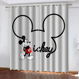 Disney Mickey Mouse Curtains Blackout Window Drapes