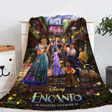 Encanto Blanket Cosplay Flannel Throw Room Decoration