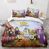 Game Cuphead Bedding Set Quilt Duvet Cover Bedding Sets