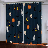Halloween Hallowmas Curtains Blackout Window Drapes