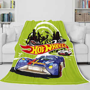 Hot Wheels Blanket Flannel Fleece Blanket Quilt Throw Cosplay Bedding - EBuycos