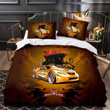 Hot Wheels Cosplay Bedding Set Duvet Cover Quilt Bed Sheets Sets Gifts - EBuycos