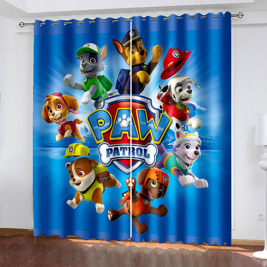 PAW Patrol Curtains Pattern Blackout Window Drapes – EBuycos