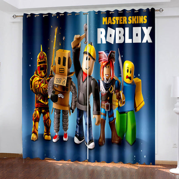 Roblox Curtains Blackout Window Drapes EBuycos