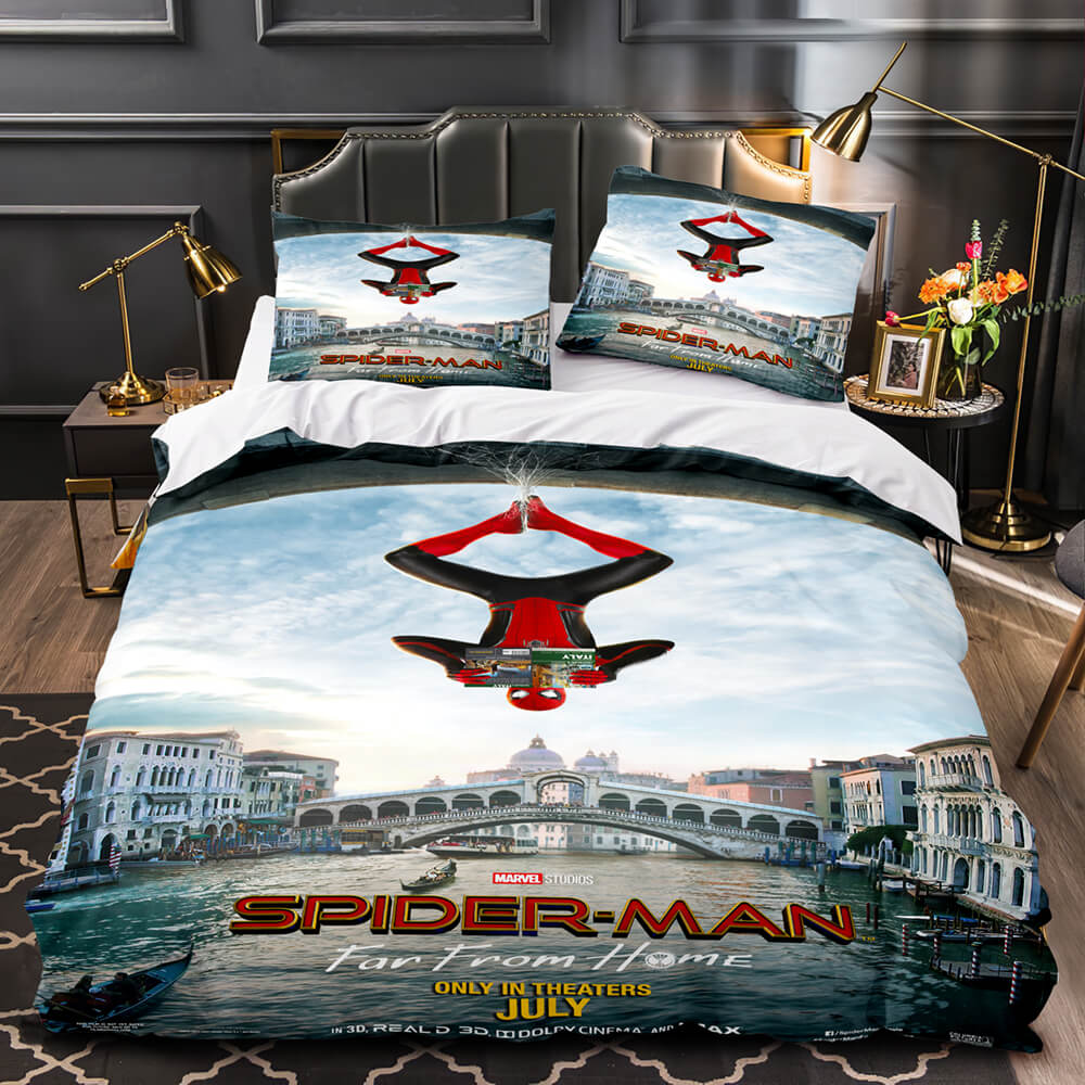 Spiderman cot bed set shop