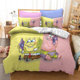 SpongeBob SquarePants Bedding Set Duvet Covers Comforter Bed Sheets - EBuycos