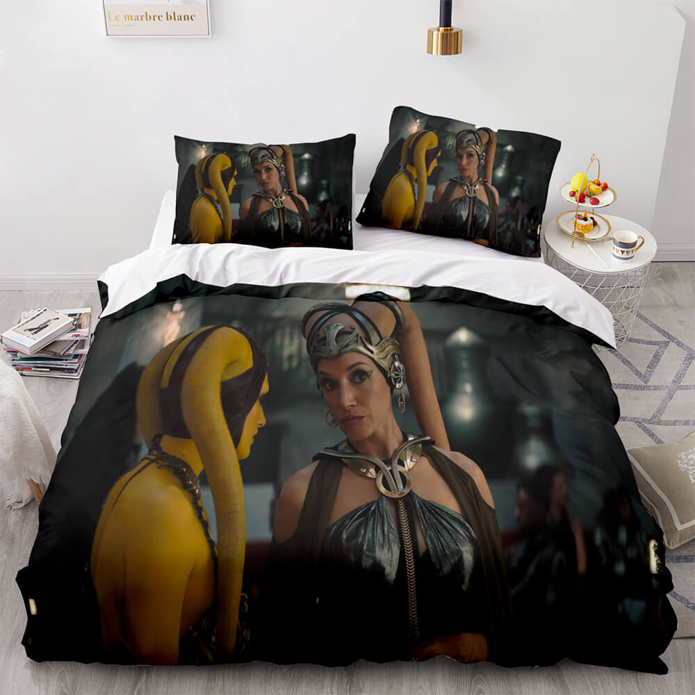 Star Wars The Book of Boba Fett Bedding Set Trailer Stills Duvet Cover - EBuycos