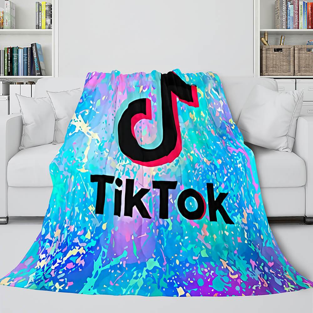 TikTok Blanket Tik Tok Flannel Fleece Blanket EBuycos