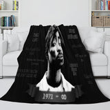Tupac Amaru Shakur Flannel Blanket Fleece Throw Blanket Bedding Sets - EBuycos
