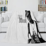 Tupac Amaru Shakur Flannel Blanket Fleece Throw Blanket Bedding Sets - EBuycos