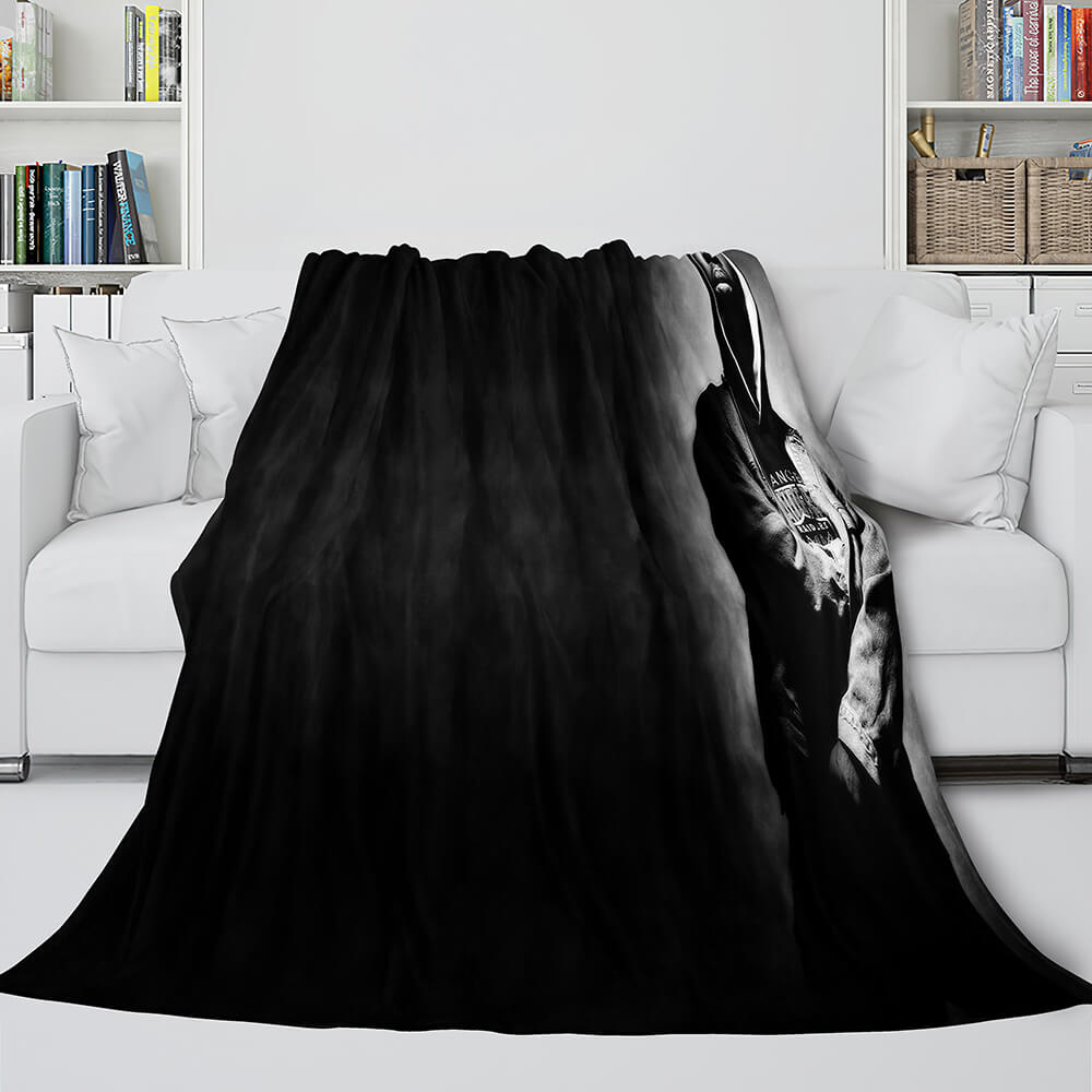 Tupac Amaru Shakur Flannel Blanket Fleece Throw Blanket Bedding Sets - EBuycos