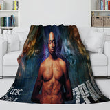 Tupac Amaru Shakur Flannel Blanket Fleece Throw Blanket Bedding Sets - EBuycos