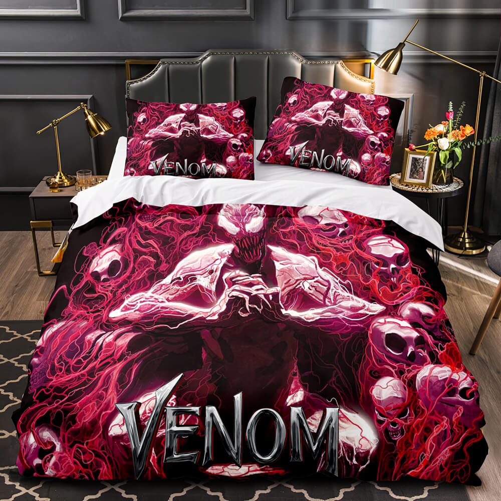 Venom Let There Be Carnage Bedding Set Quilt Duvet Covers Bed Sets - EBuycos
