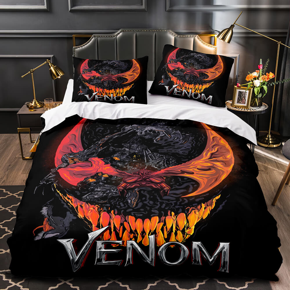 Venom Let There Be Carnage Bedding Set Quilt Duvet Covers Bed Sets - EBuycos