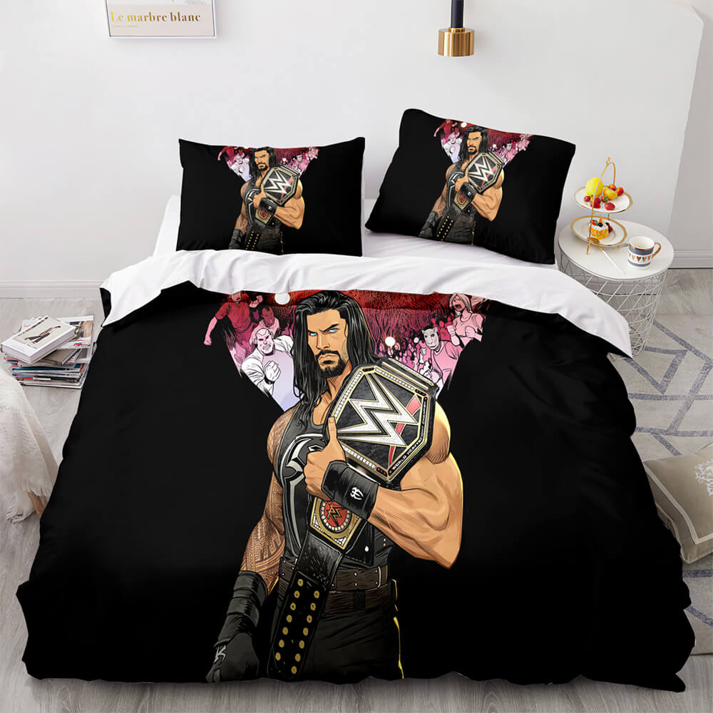 WWE RAW Pattern Bedding Sets Quilt Cover Without Filler EBuycos
