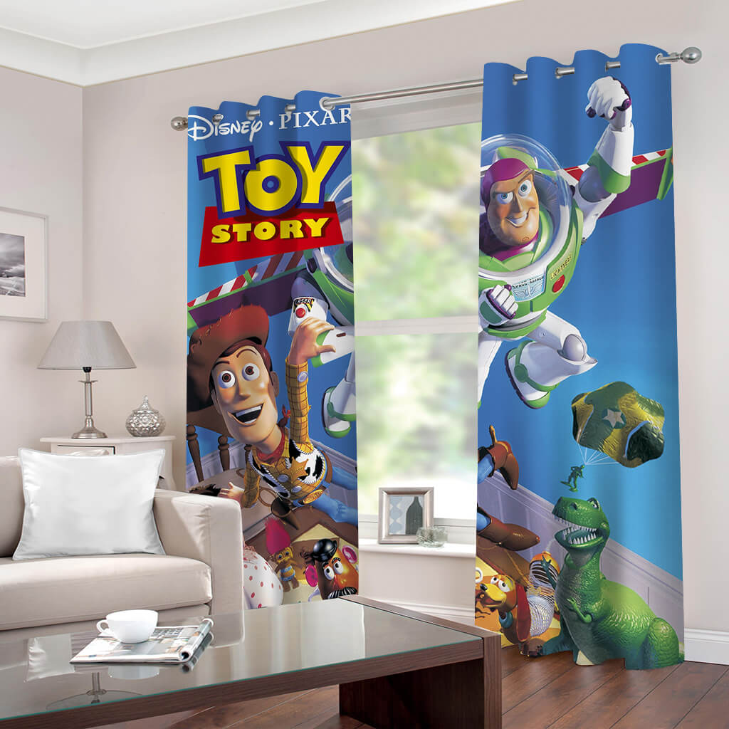 Toy Story Curtains Blackout Window Drapes