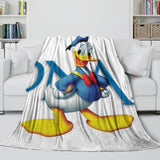 Donald Duck Blanket Flannel Fleece Throw Room Decoration