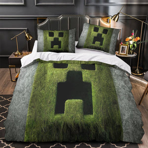 A Minecraft Movie Bedding Set Quilt Duvet Cover Without Filler