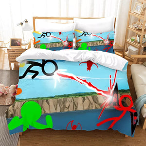 Alan Becker Bedding Set Quilt Cover Without Filler