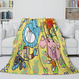 Amazing World of Gumball Blanket Flannel Throw Room Decoration