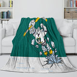 Anaheim Ducks Blanket Flannel Throw Kids Room Decoration