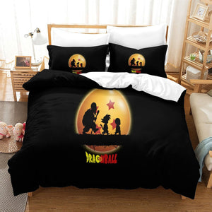 Anime Dragon Ball Bedding Kids Room Duvet Cover Without Filler