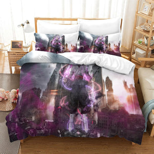 Anime Dragon Ball Bedding Set Kids Room Duvet Cover