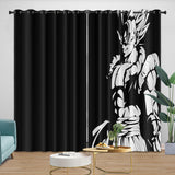 Anime Dragon Ball Curtains Blackout Window Kids Room Drapes