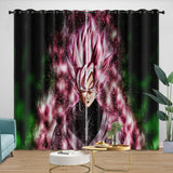 Anime Dragon Ball Curtains Blackout Window Kids Room Drapes