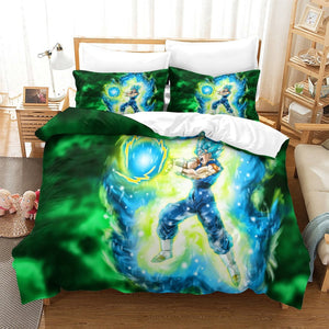Anime Dragon Ball Duvet Cover Kids Room Bedding Set Without Filler