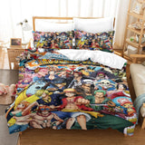 Anime One Piece Bedding Set Duvet Cover Without Filler