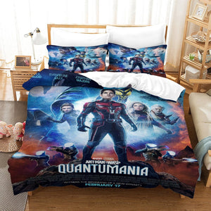 Ant-Man and The Wasp Quantumania Bedding Set Quilt Cover
