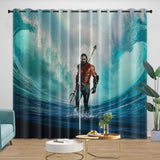 Aquaman and the Lost Kingdom Curtains Blackout Window Drapes