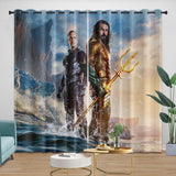 Aquaman and the Lost Kingdom Curtains Blackout Window Drapes