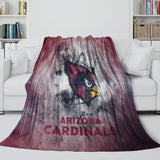 Arizona Cardinals Blanket Flannel Fleece Throw Room Decoration