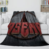 Arsenal Football Club Blanket Flannel Throw Room Decoration