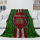 Arsenal Football Club Blanket Flannel Throw Room Decoration