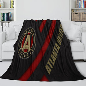 Atlanta United FC Blanket Flannel Fleece Throw Room Decoration