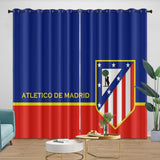 Atlético Madrid Curtains Blackout Window Drapes Room Decoration