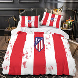 Atlético Madrid Duvet Cover Kids Bedding Set Without Filler