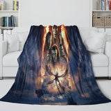 Avatar Fire and Ash Blanket Flannel Throw Room Decoration