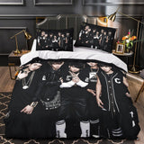 BTS Bangtan Boys Duvet Cover Kids Bedding Set Without Filler